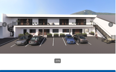 Nye og moderne 3-roms selveierleiligheter m/balkong, utsikt og parkering.
